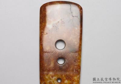 图片[2]-Jade yue axe, late Dawenkou to early Longshan culture-China Archive
